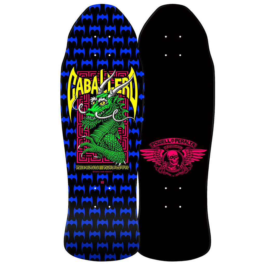 Powell Peralta Steve Caballero Dragon Deck 8.75 Fade Blue – Black